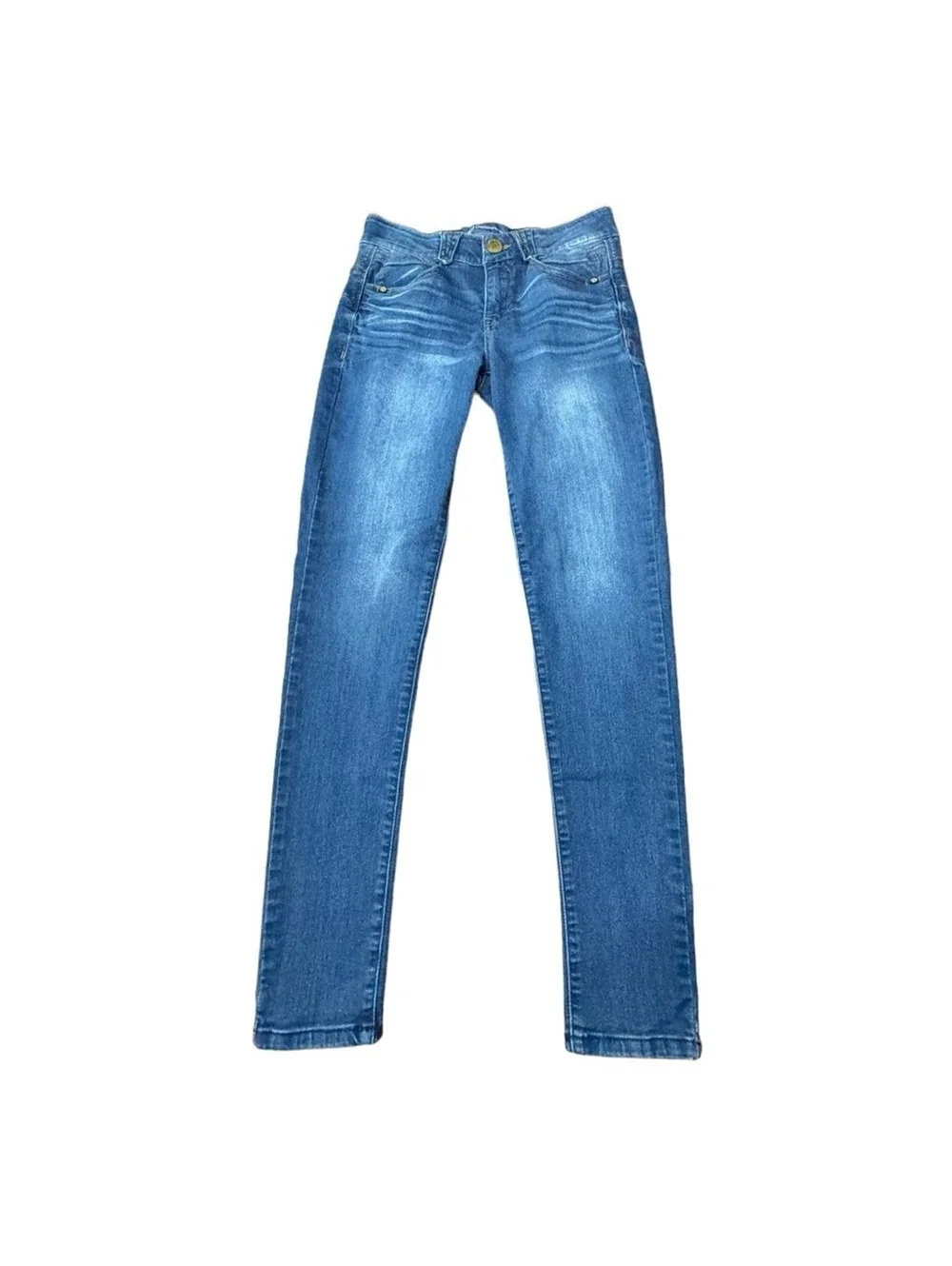 Democracy “Ab” Solution Blue Denim Jegging Booty Lift Jean Stretch Women’s Sz 2